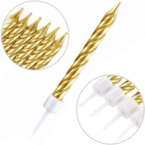 Velas Entorchadas (5 Unidades)