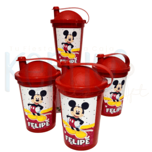 Vaso Personalizado Con Tapa